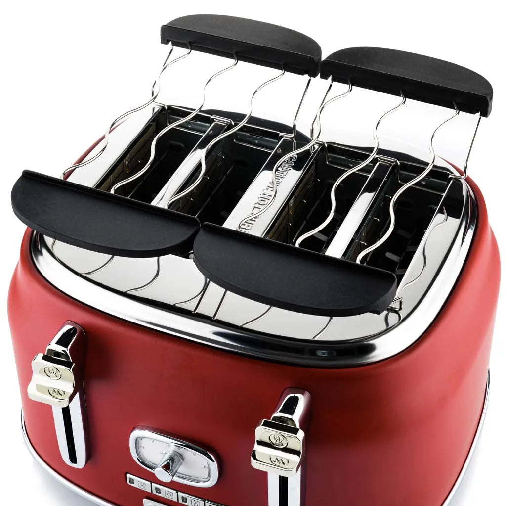 Westinghouse WKTTBD809WH Retro Series 4 Slice Toaster (Red) Secondary image