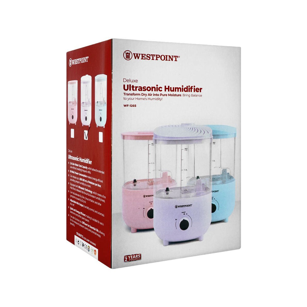 WestPoint Ultrasound Room Humidifier WF-1203 Price in Pakistan 