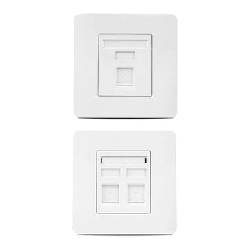 Vivace 2 Gang Telephone Outlet White Price in Pakistan