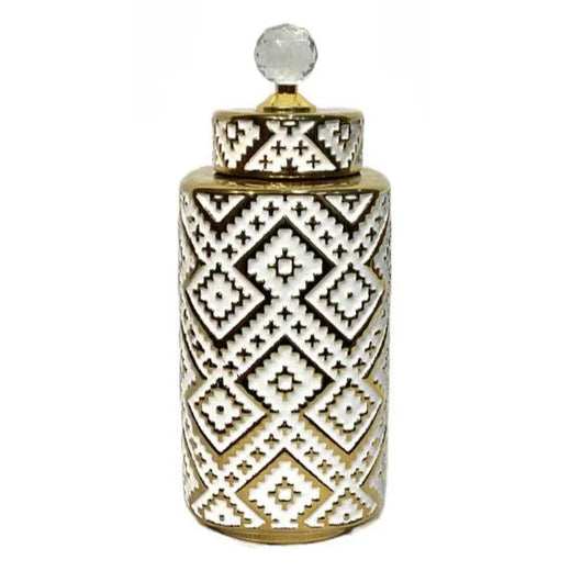 White Elegance Ceramic Vase Medium Price in Pakistan