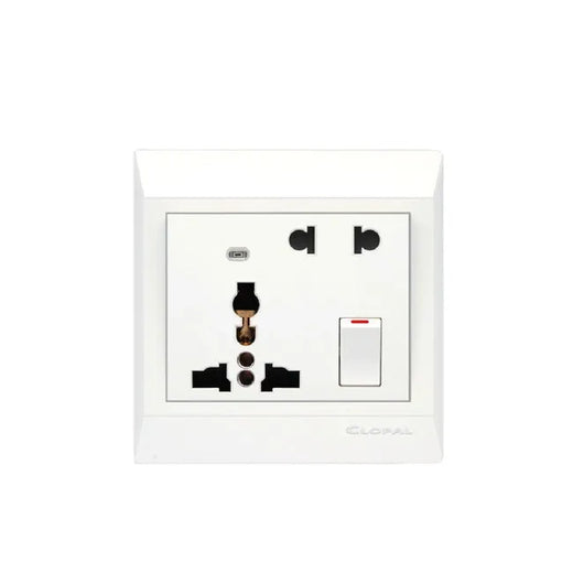 Clopal Ideas White Series 1 Gang TV Outlet  Price in Pakistan