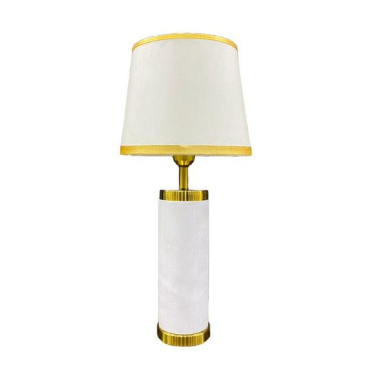 White Marble Cylinder Table Lamp Price in Pakistan