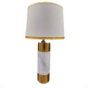 White Marble Table Lamp
