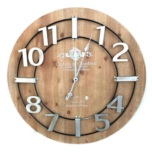 Wood Wall Clock Price in Pakistan