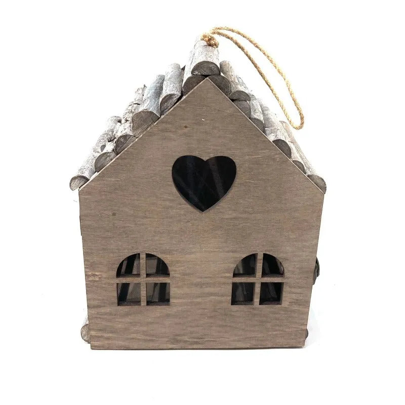 Wooden Bird Feeder House Secondary image