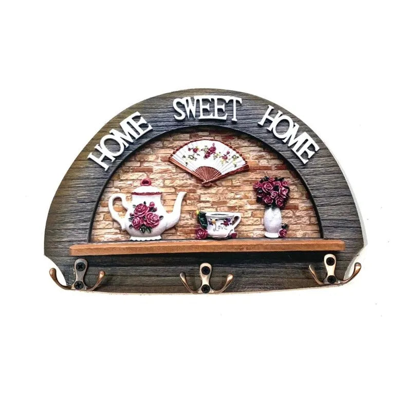 Wooden Key Holder Rustic Price in Pakistan Main image