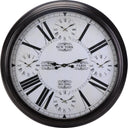 World Time 5 Movements Wall Clock