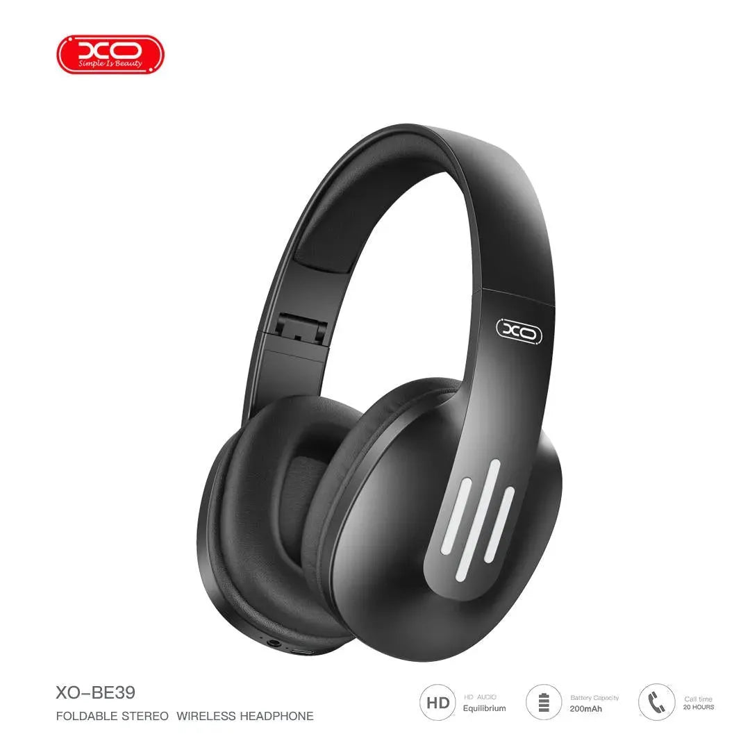 XO BE39 Foldable Bluetooth Headphone IPX 5 Water Proof Secondary image