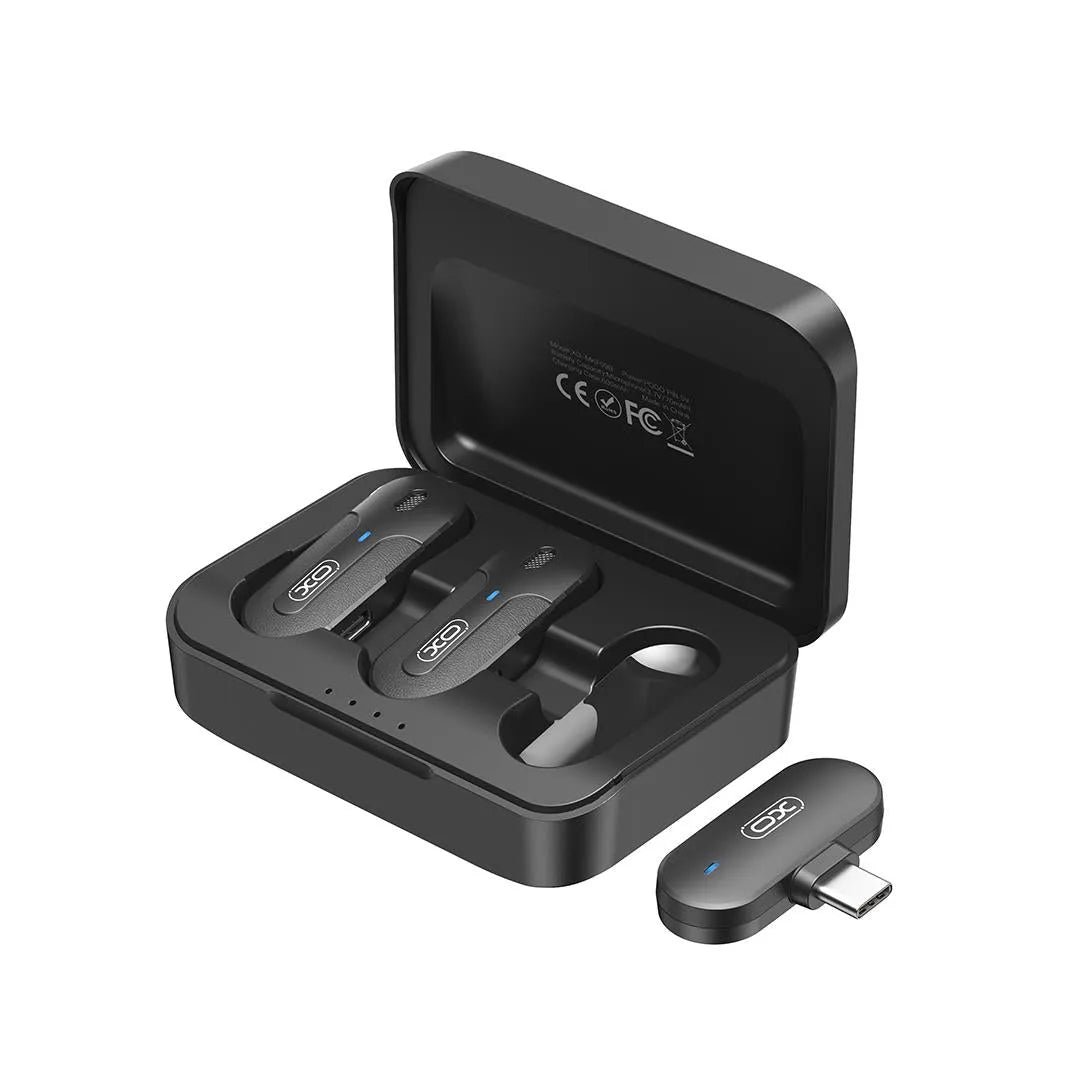 XO MKF09A Type C 2 x Wireless Collar Mic Secondary image
