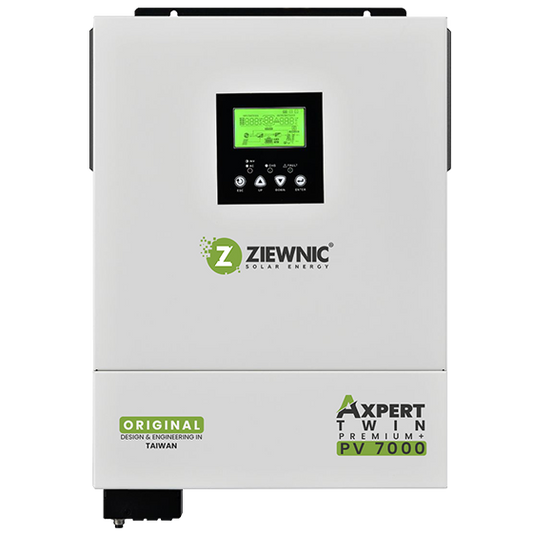 Ziewnic Axpert Twin Premium Plus PV7000 6.2kW Hybrid Solar Inverter Price In Pakistan
