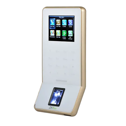 ZKTeco F22 Ultra‑Thin Biometric Terminal-White