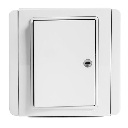 Neo 1 Gang 2 way Switch Horizontal  White with LED and Fluorescent