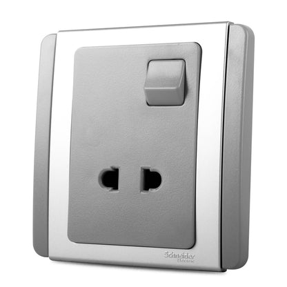 Neo 10A 2 Pin Universal Switched Socket