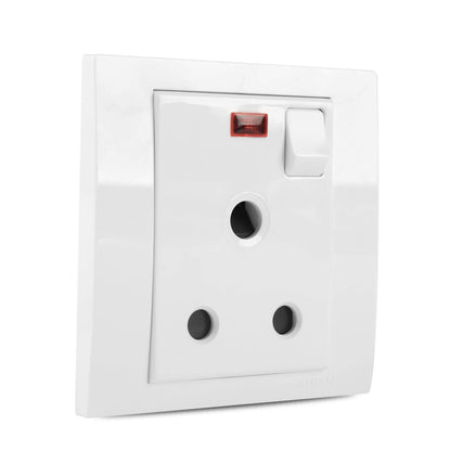 Vivace 3 Pin Round Switch Socket with Neon Price in Pakistan
