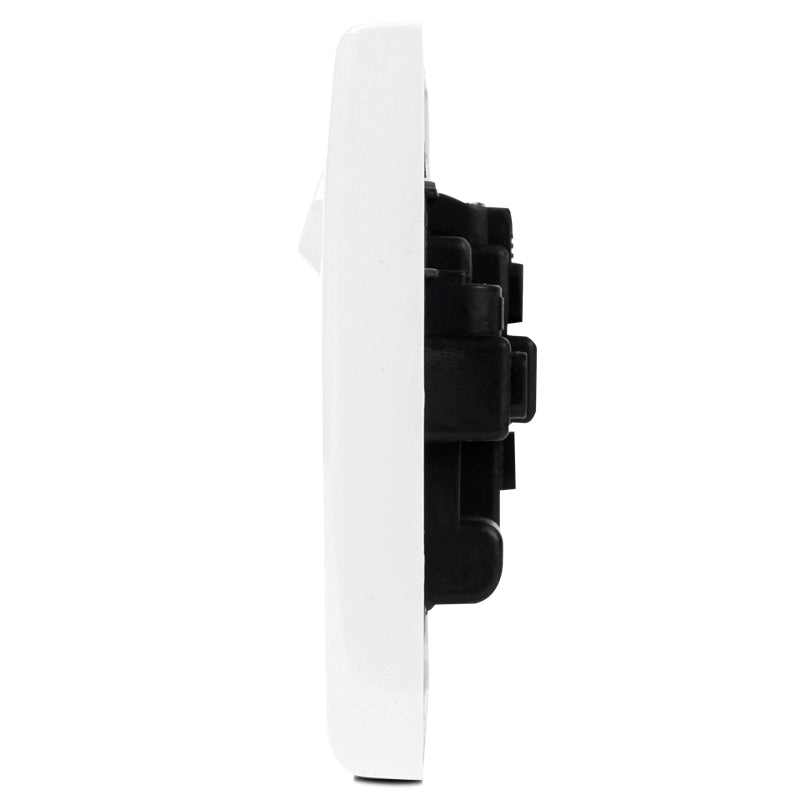 Clipsal E-Series 3 Pin Flat Switch Socket
