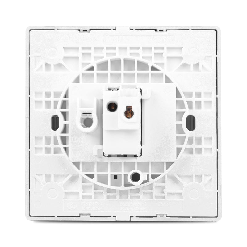 Zencelo 3 Pin Round Switch Socket White Price in Pakistan