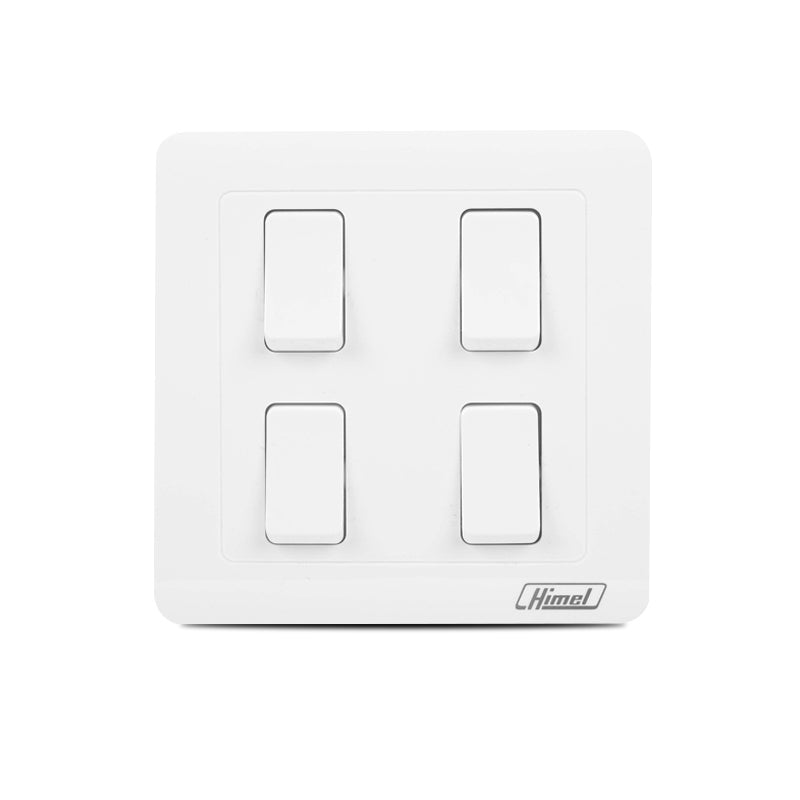 Himel 4 Gang Flush Switches Price in Pakistan