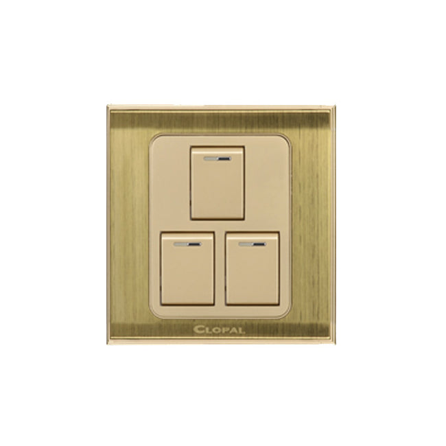 Clopal Inspire Series 2 switch + 2 socket Outlet Price in Pakistan