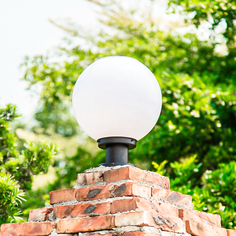 Solar Globe Ball Shape Pillar light in Pakistan 