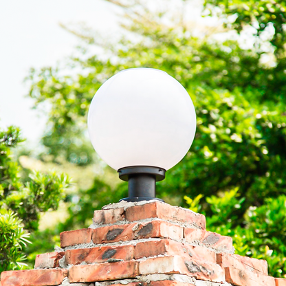 Solar Globe Ball Shape Pillar light in Pakistan 