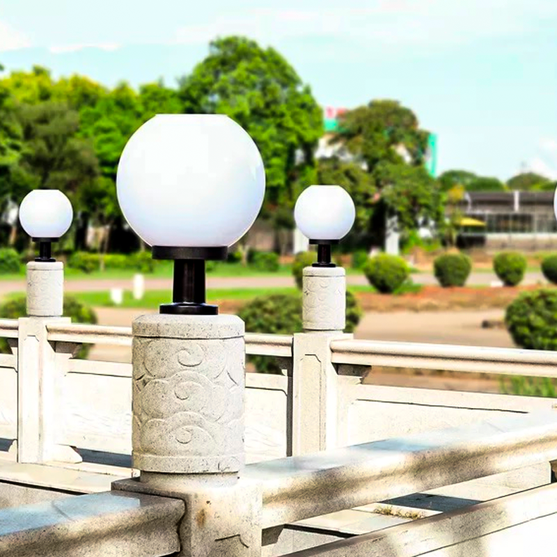 Solar Globe Pillar light in Pakistan 