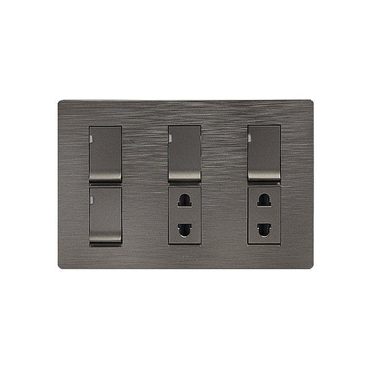 Clopal 1 switch + 1 socket Outlet Price in Pakistan