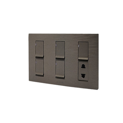 Flatty Series 2 switch + 1 socket Outlet Price in Pakistan