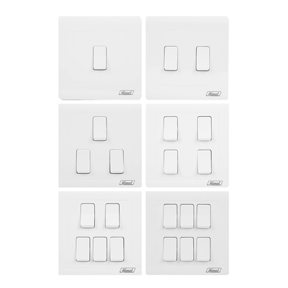 Himel 1-6 Gang Flush Switches Price in Pakistan